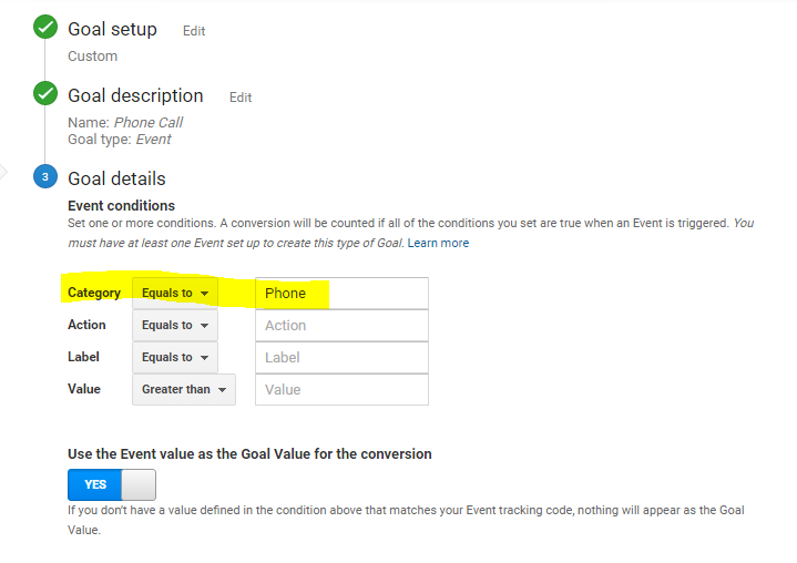 How to set up goals in Google Analytics