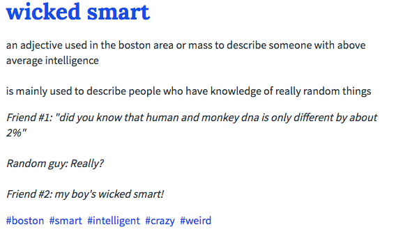 Wicked Smart Definition