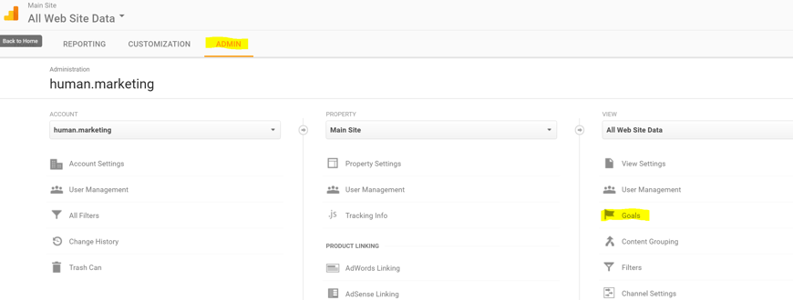 How to set up goals in Google Analytics